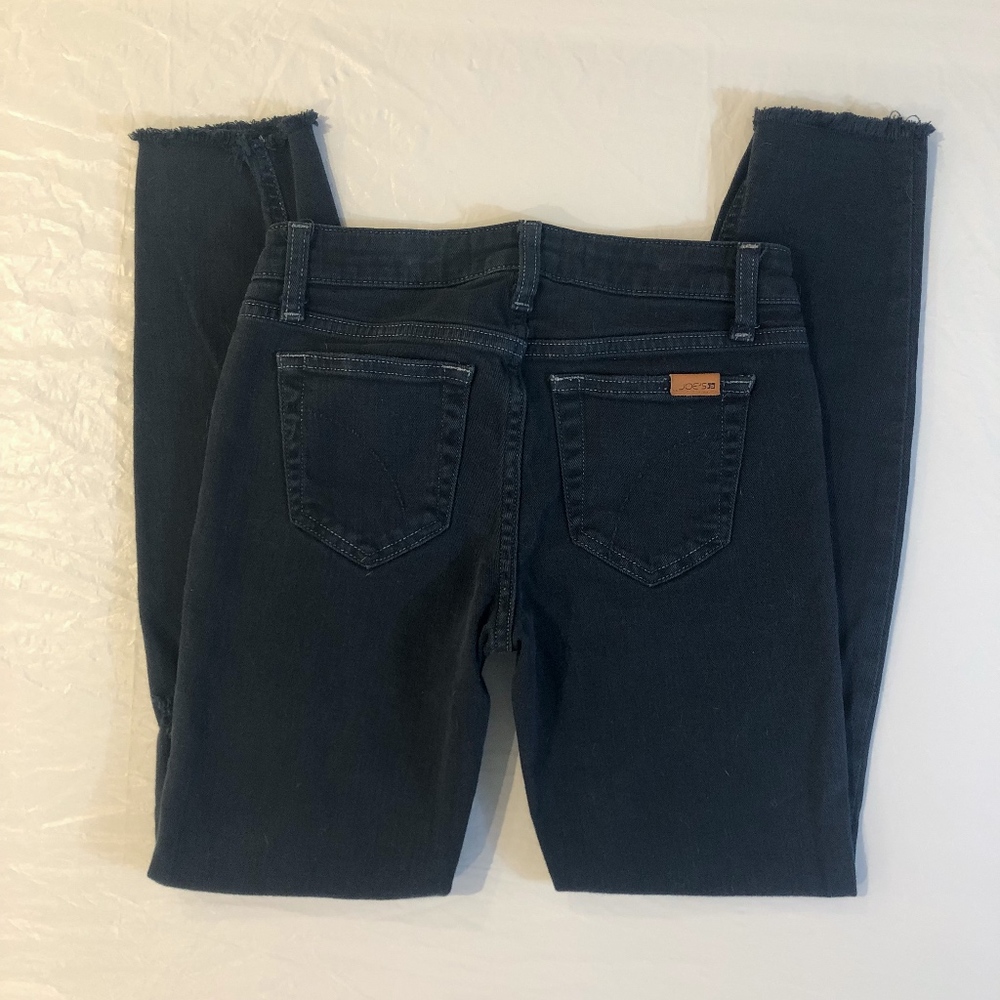 Joe's Jeans Raw Hem Ankle Cropped Jeans